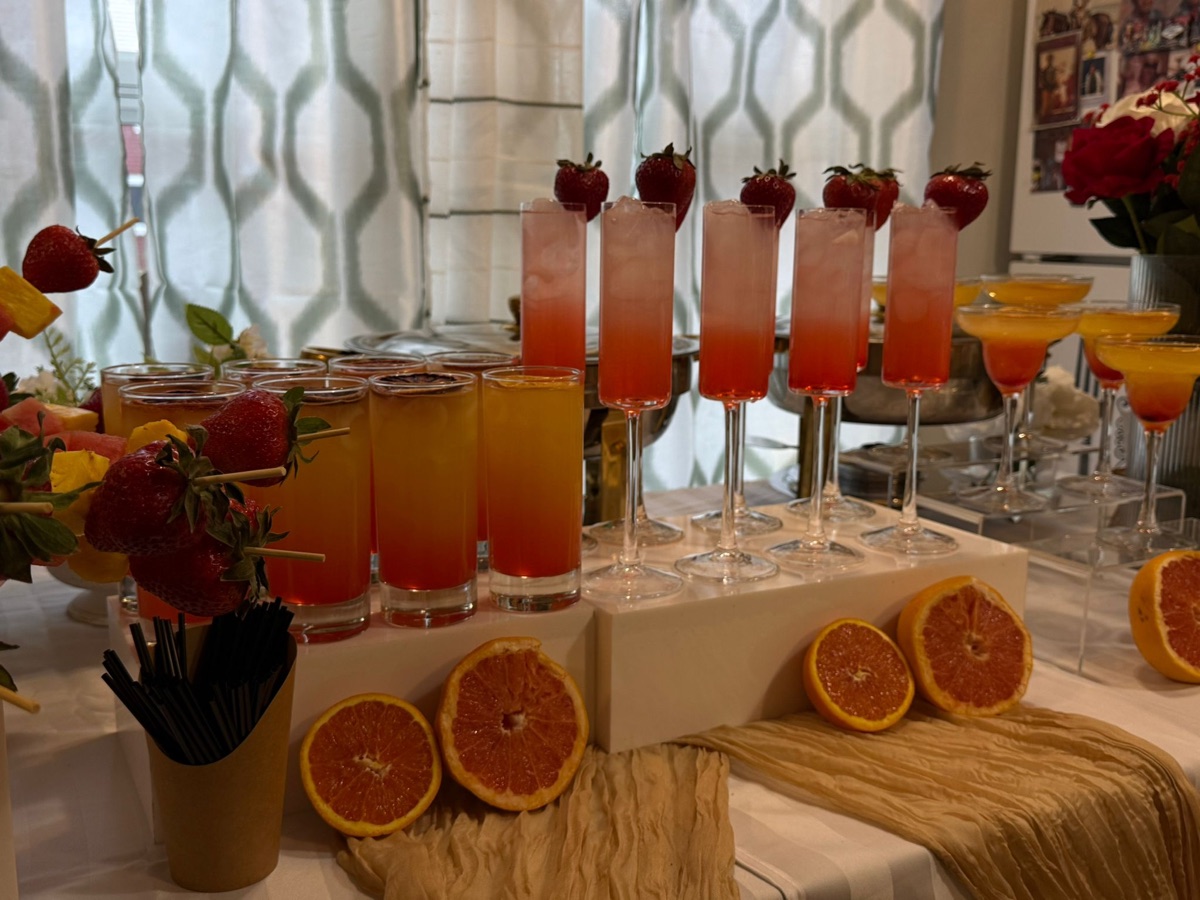 Mocktail Bar Setup